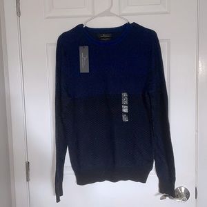 Marc Anthony Luxury Blue Small Sweater